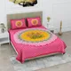 PINK__Jaipuri bedsheet